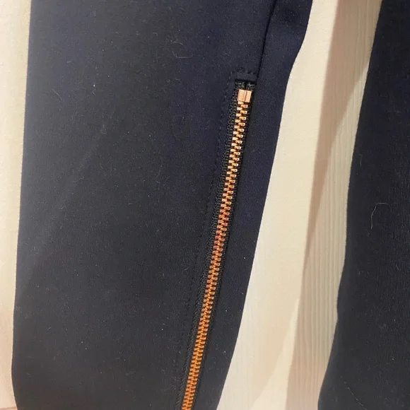 Women’s zip up jacket rose gold/black - Picture 2 of 4